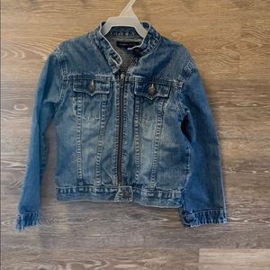 Size 8 girls lands end Jean jacket